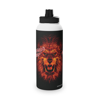 Premium Crap Stainless Steel Water Bottle, Sports Lid