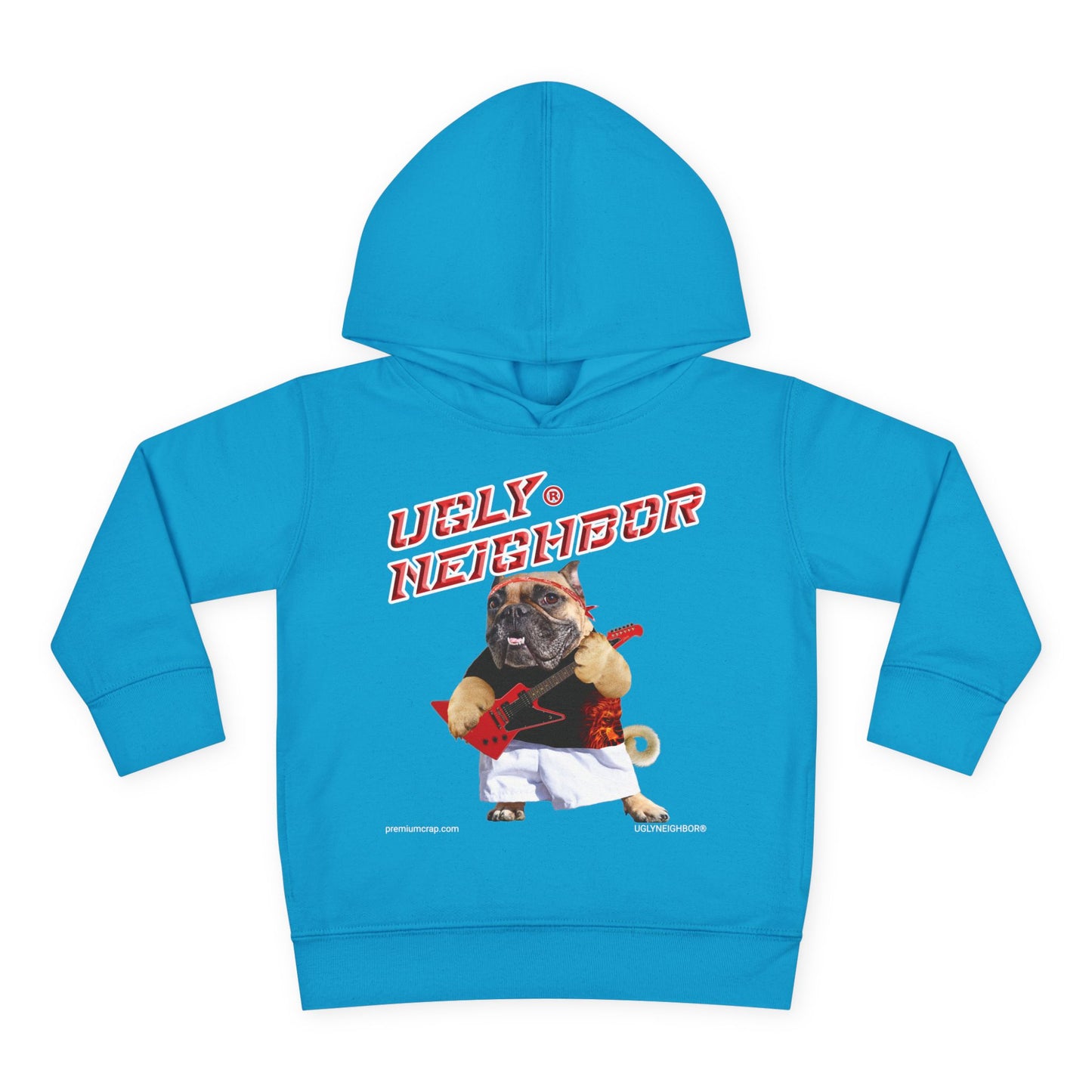 Ugly Neighbor Toddler Pullover Fleece Hoodie