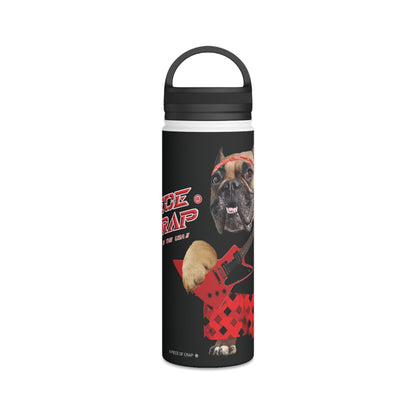 A Piece of Crap II Stainless Steel Water Bottle, Handle Lid