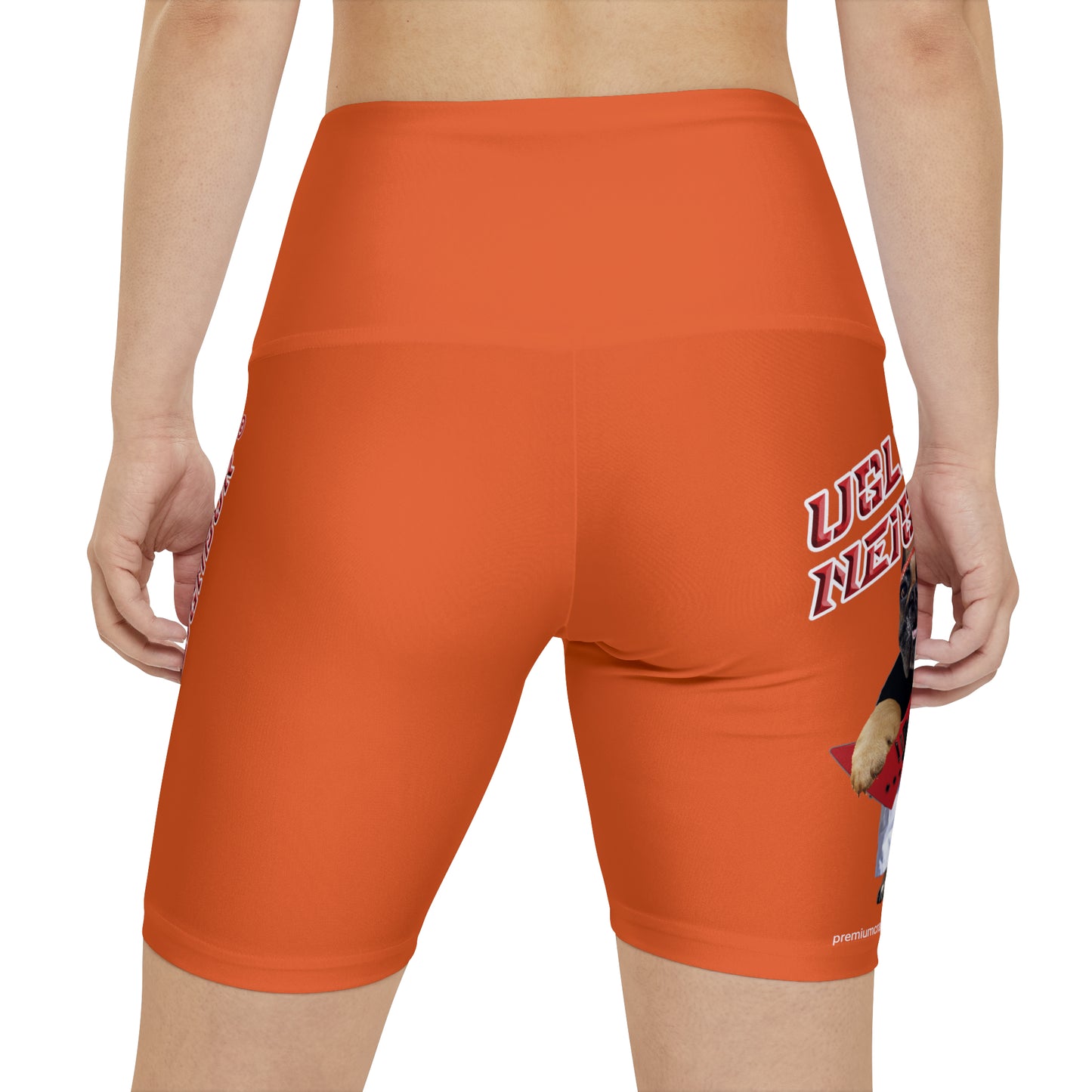 Ugly Neighbor WorkoutWit Shorts - Orange