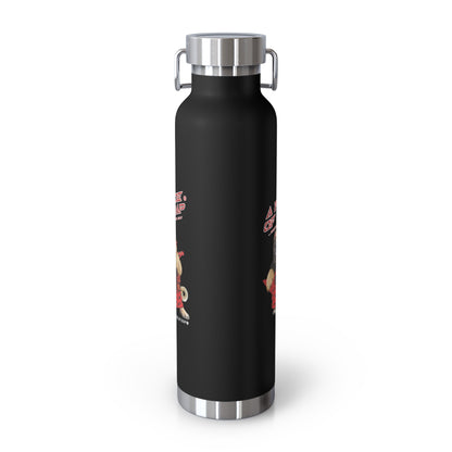 A Piece of Crap II Stainless Steel Water Bottle, Standard Lid