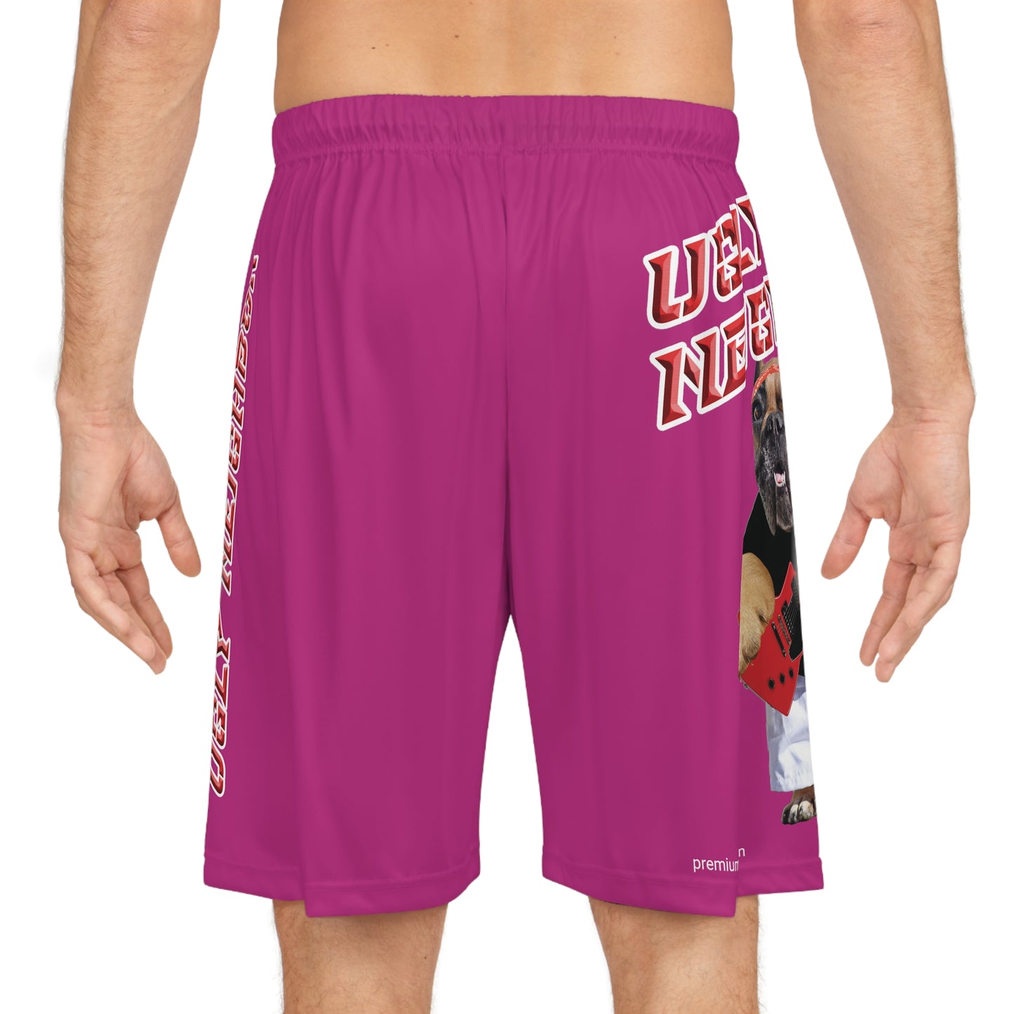 Ugly Neighbor BougieBooty Baller Shorts - Pink