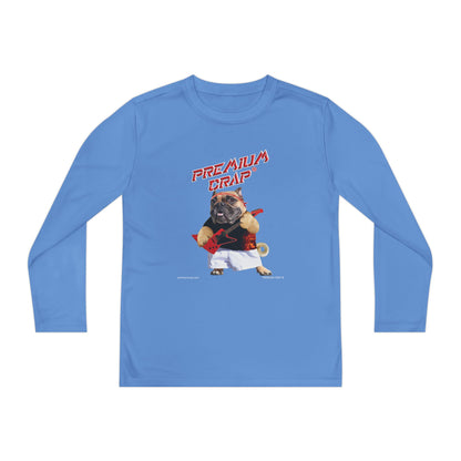 Premium Crap Youth Long Sleeve Competitor Tee