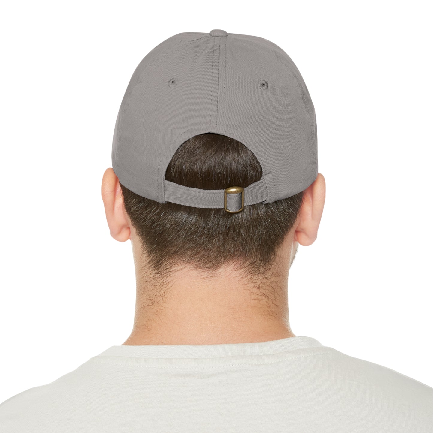 Premium Crap Dad Hat - Rectangle Leather Patch