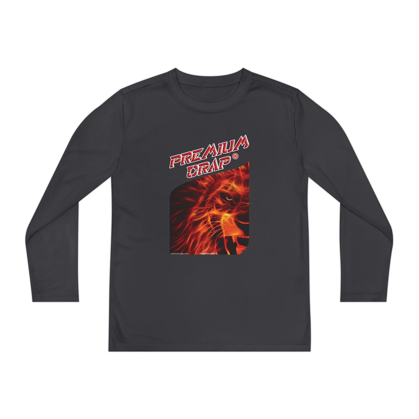 Premium Crap Youth Long Sleeve Competitor Tee