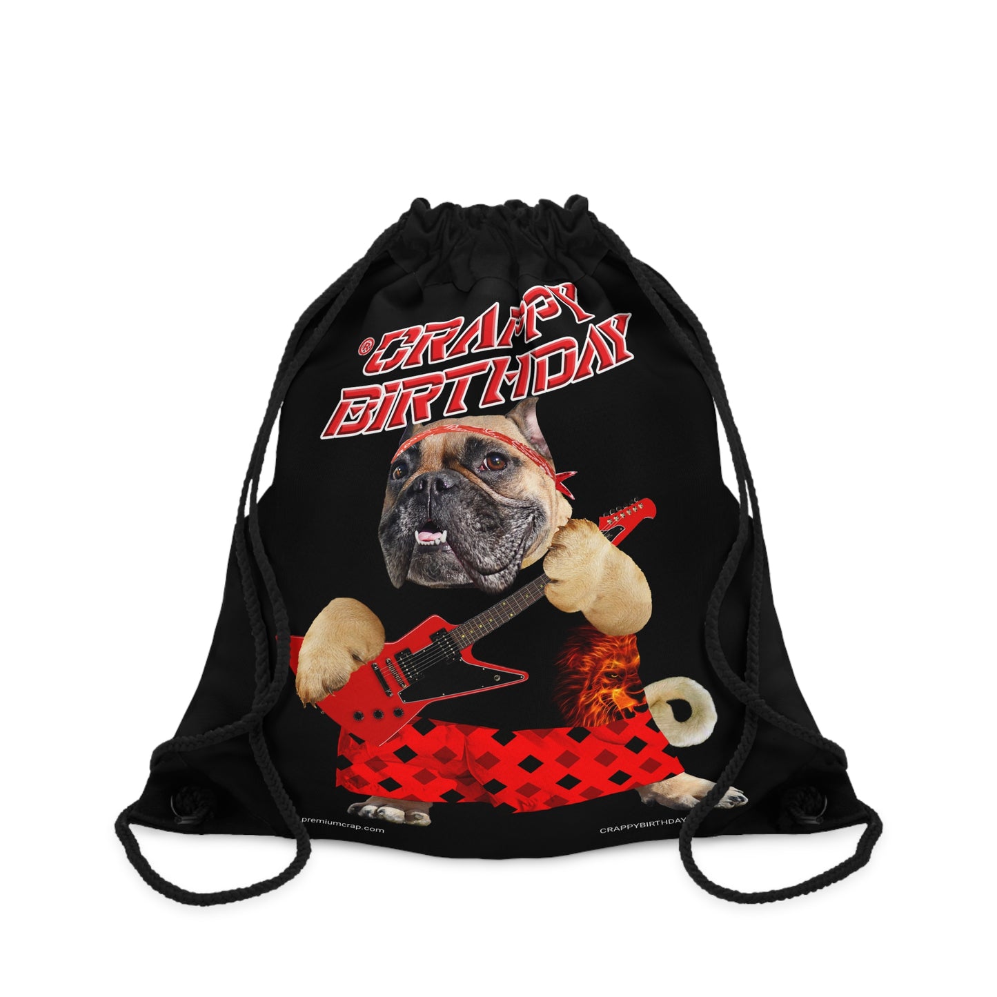 Crappy Birthday II Drawstring Bag