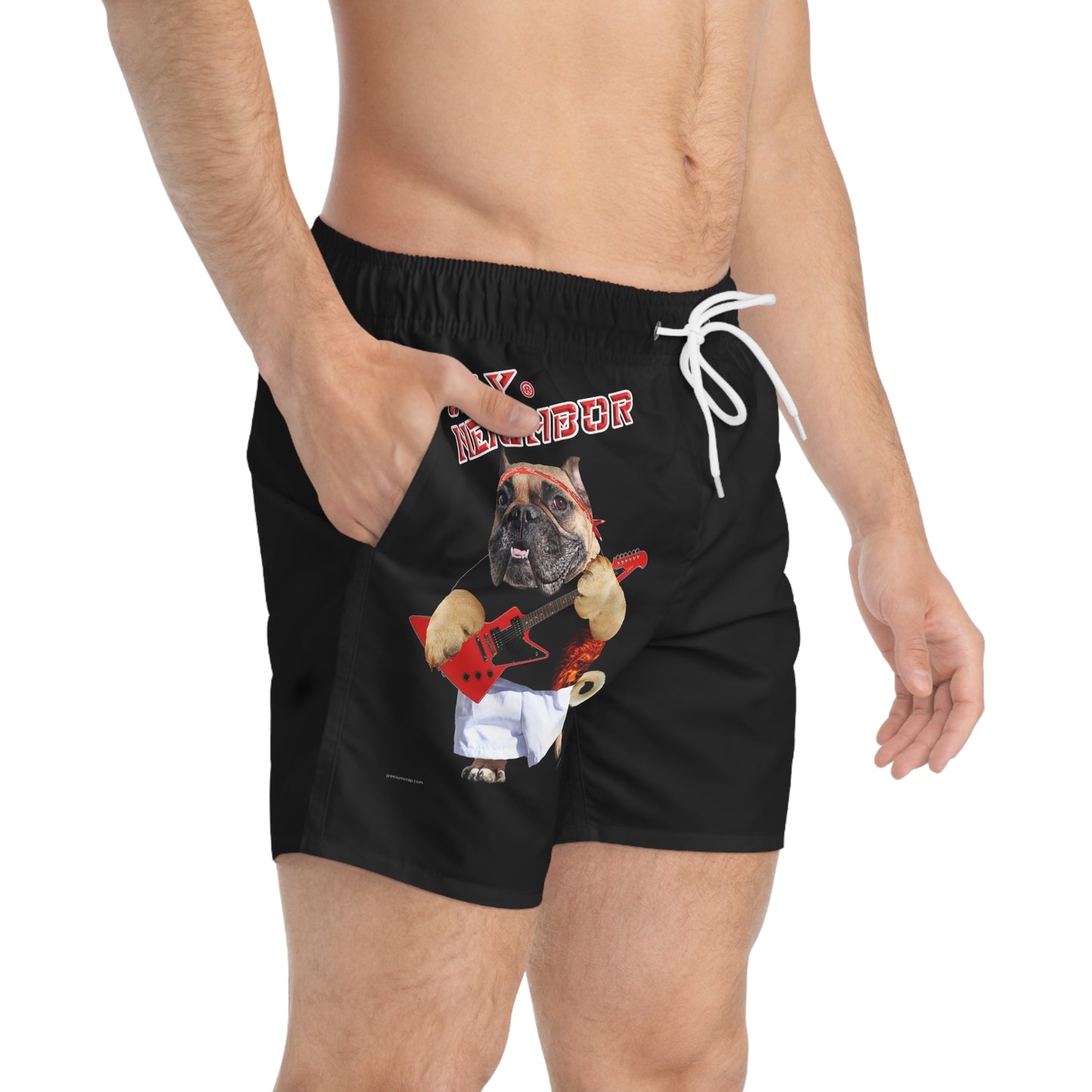 Ugly Neighbor Swim Trunks