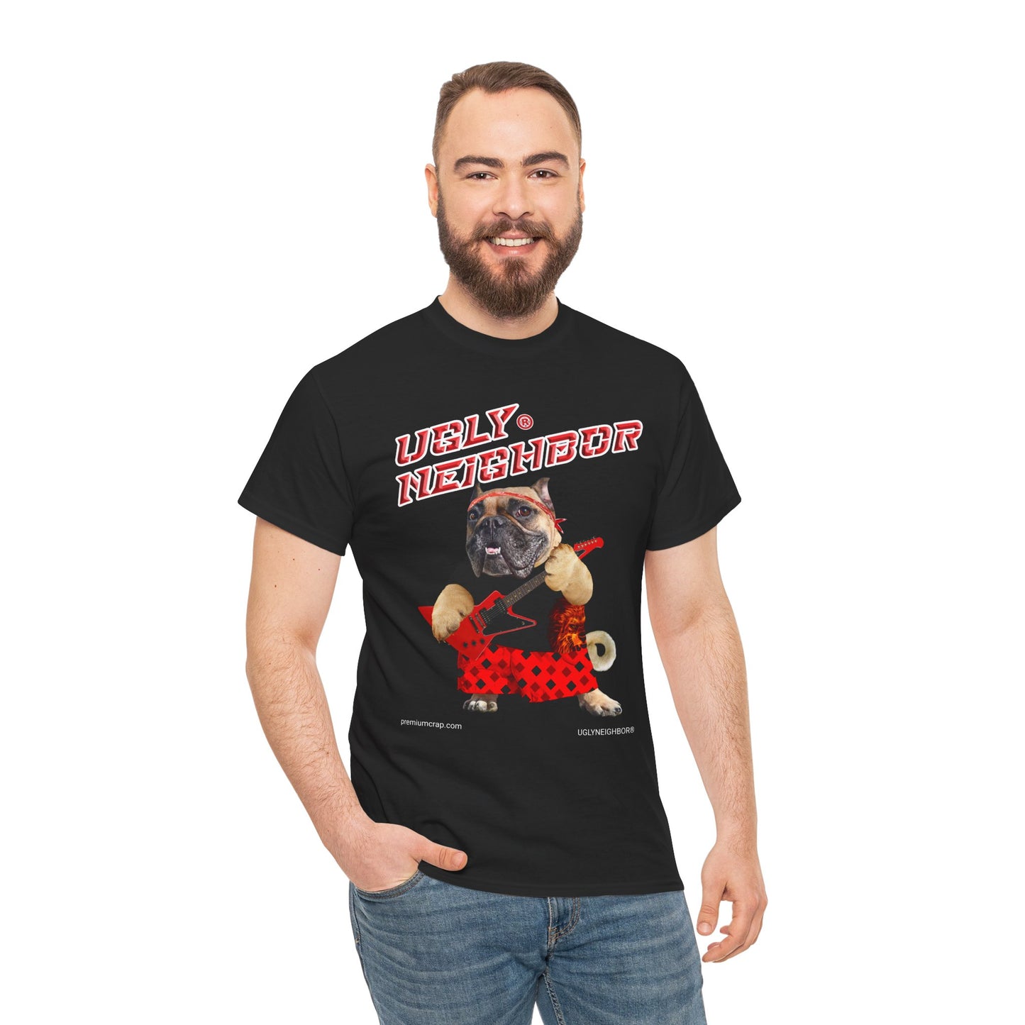 Ugly Neighbor II Men's Heavy Cotton Tee
