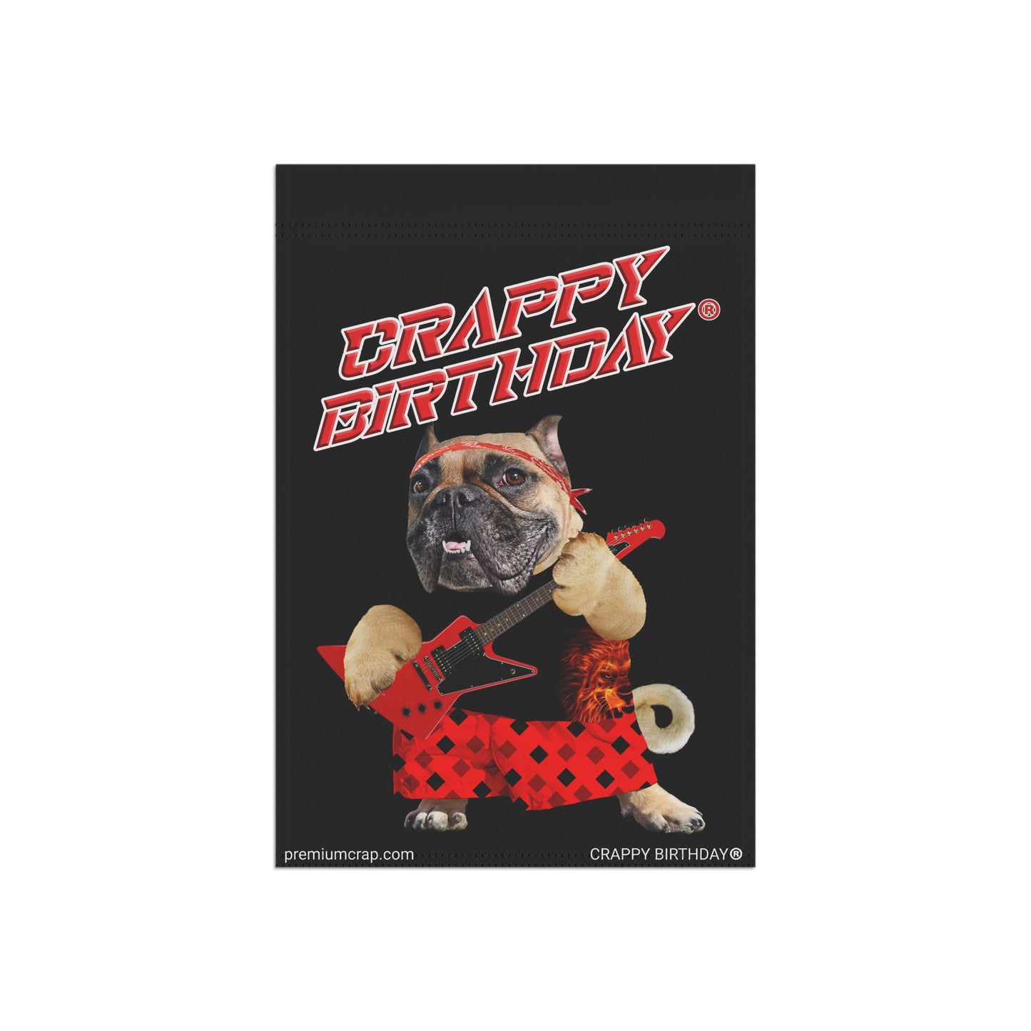 Crappy Birthday II Garden & House Banner