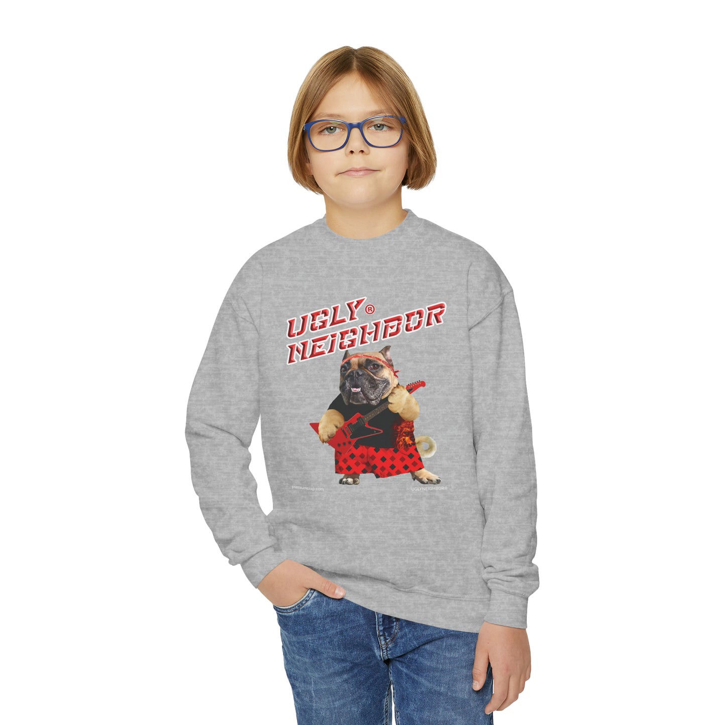 Ugly Neighbor II Youth Crewneck Sweatshirt