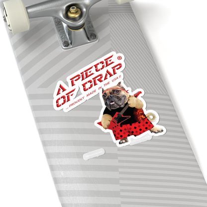 A Piece of Crap II Kiss-Cut Stickers