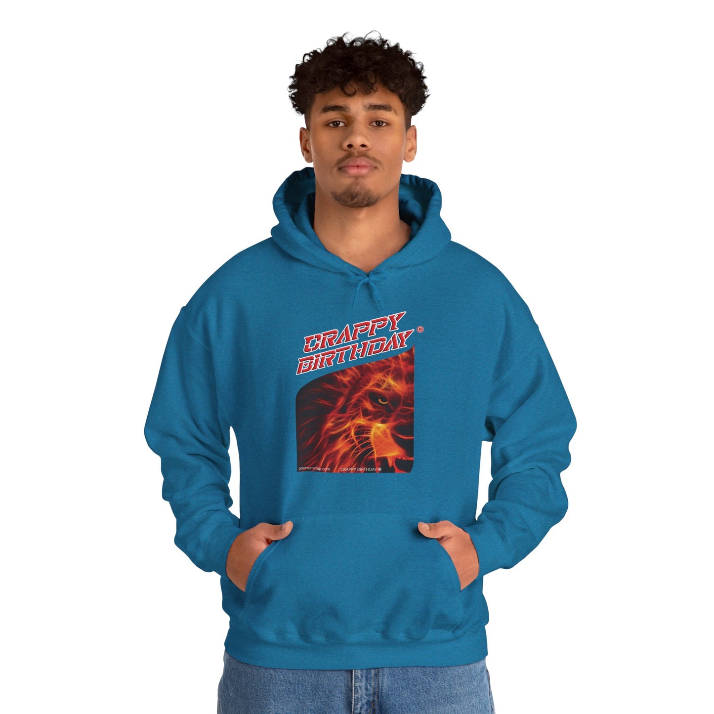 Crappy Birthday Men's Heavy Blend Hooded Sweatshirt
