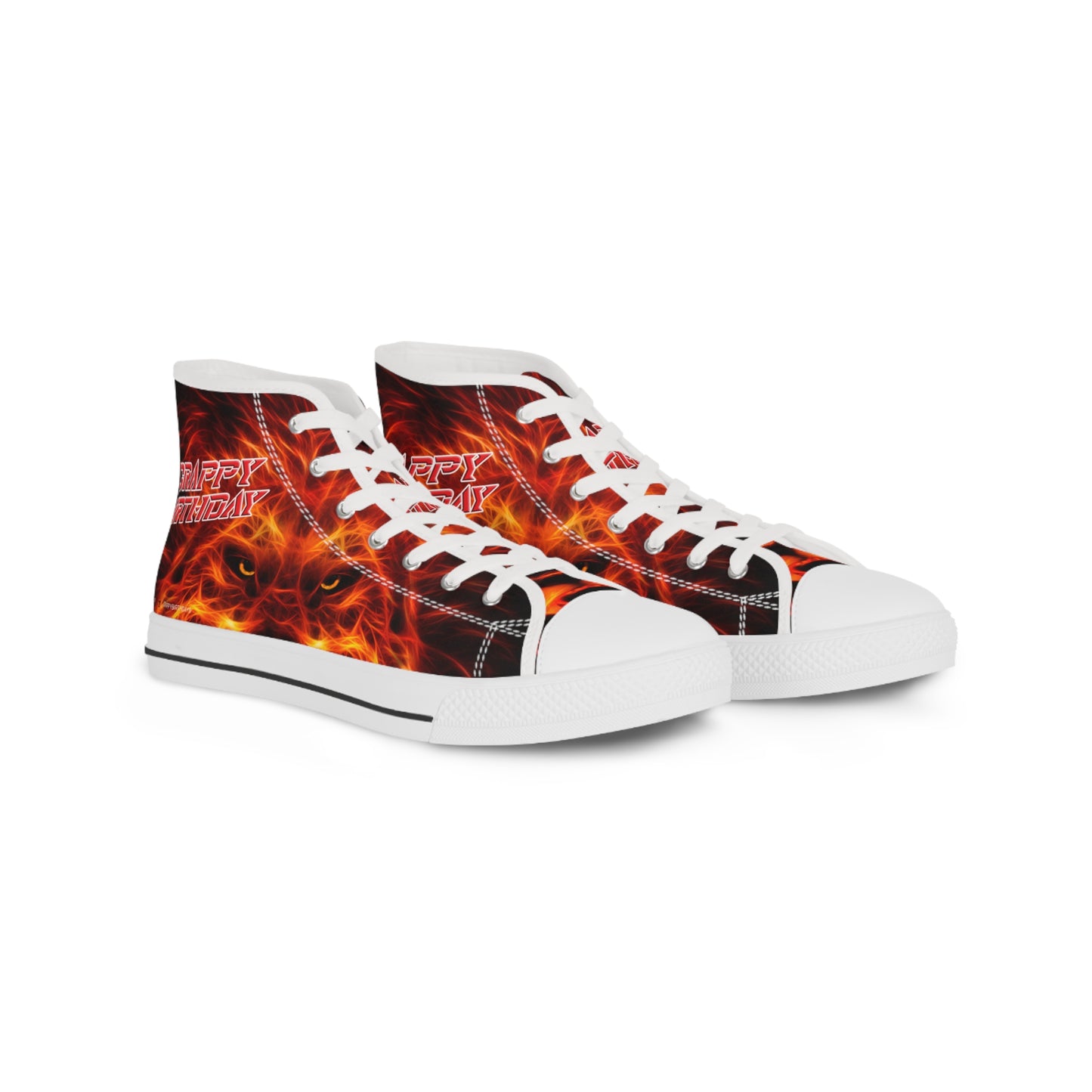 Crappy Birthday Men's High Top Sneakers