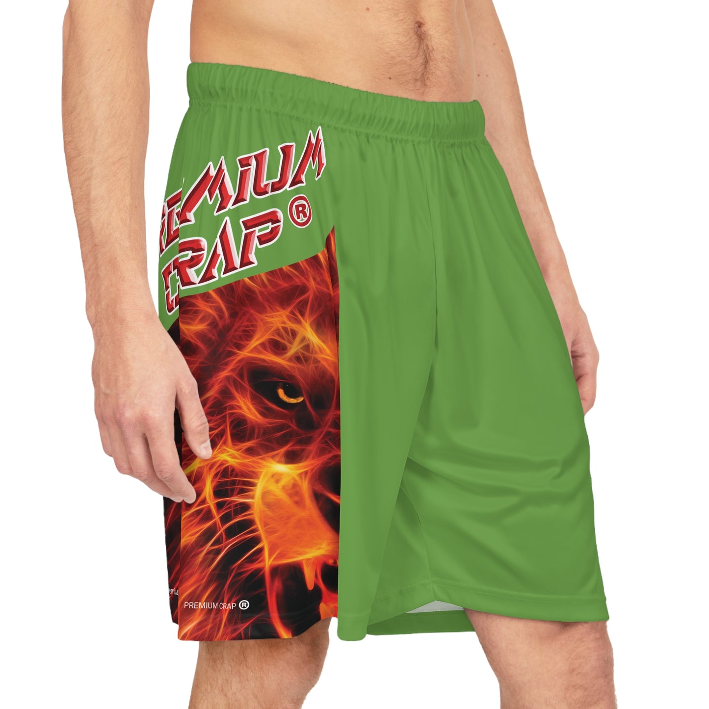 Premium Crap BougieBooty Baller Shorts - Green