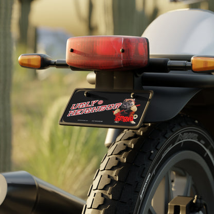 Ugly Neighbor II Mini License Plate