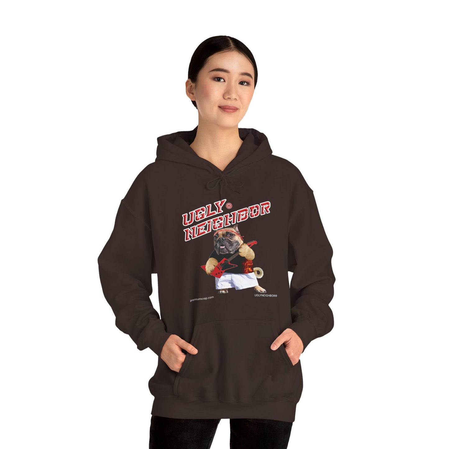 Ugly Neighbor Women's Heavy Blend Hooded Sweatshirt