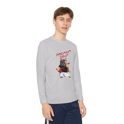 Premium Crap Youth Long Sleeve Competitor Tee