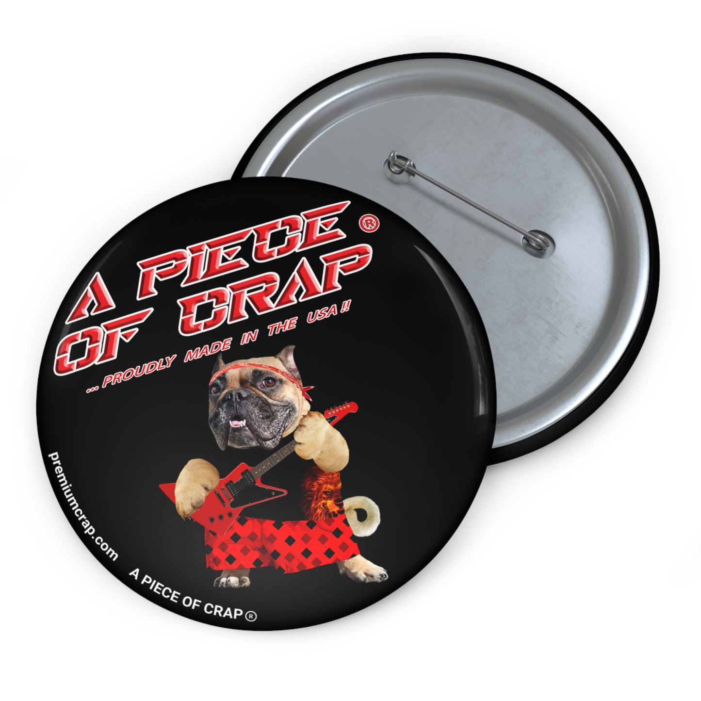 A Piece of Crap II Pin Buttons