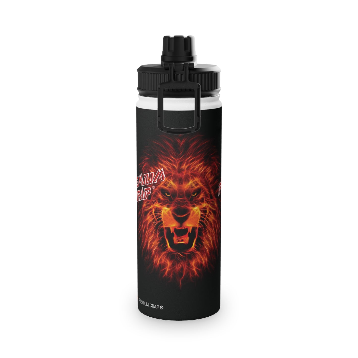 Premium Crap Stainless Steel Water Bottle, Sports Lid