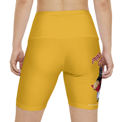 Premium Crap Workout Shorts  - Yellow