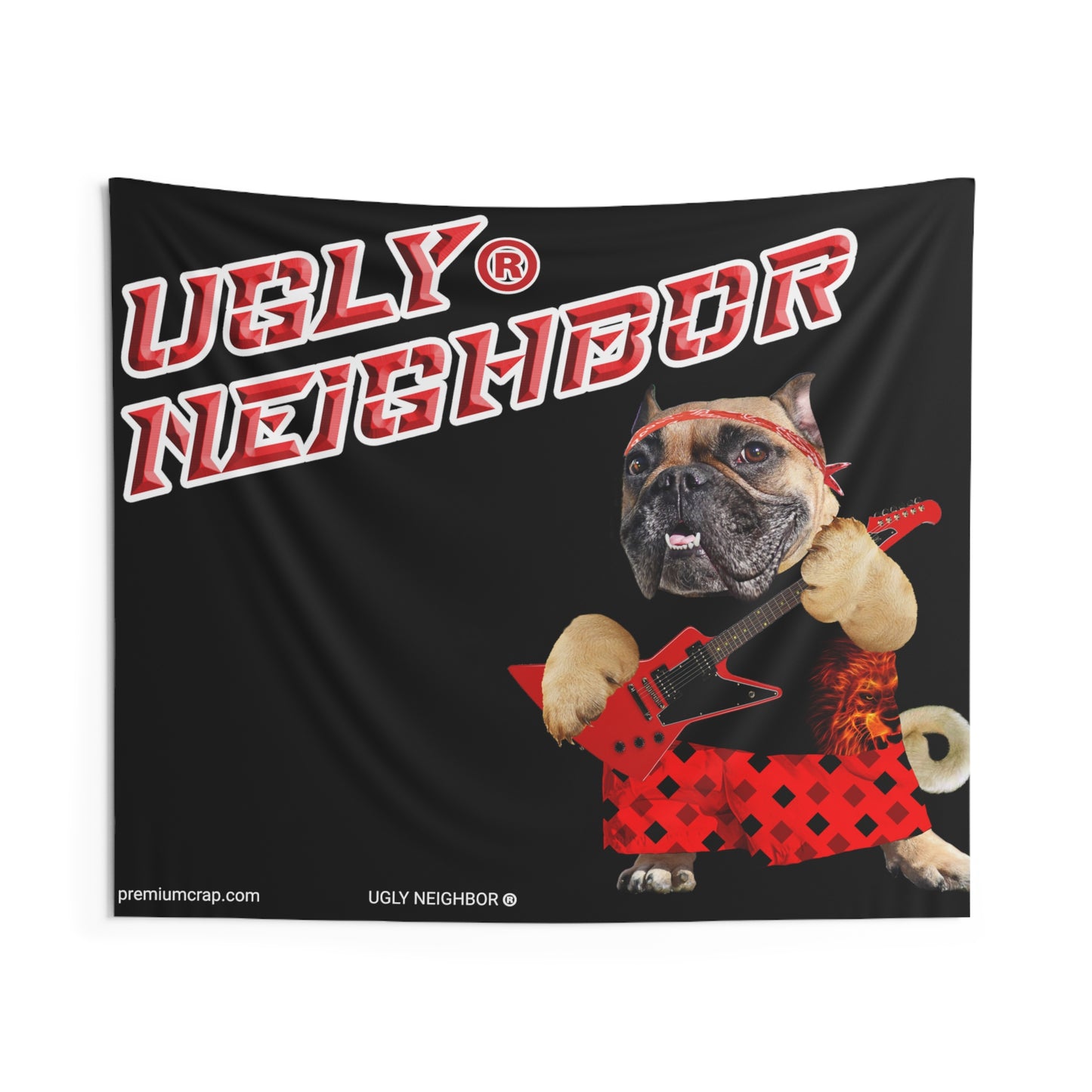 Ugly Neighbor II Indoor Wall Tapestries