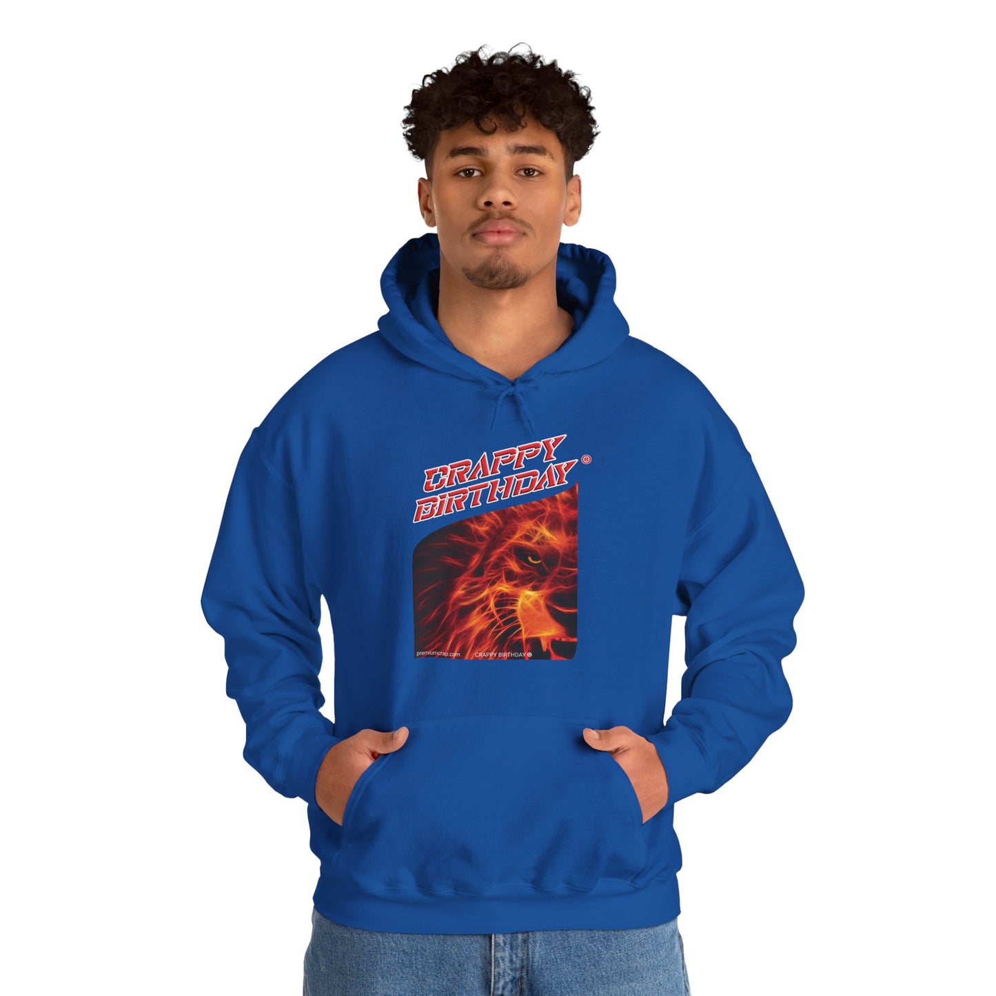 Crappy Birthday Men's Heavy Blend Hooded Sweatshirt