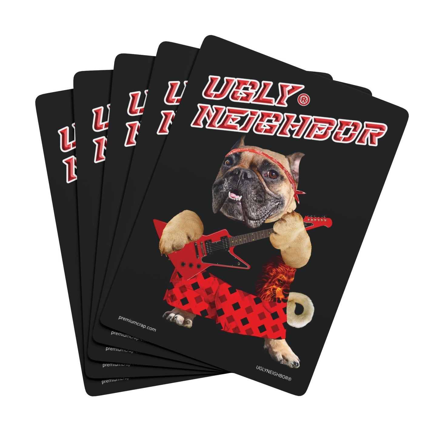 Ugly Neighbor II Poker Cards