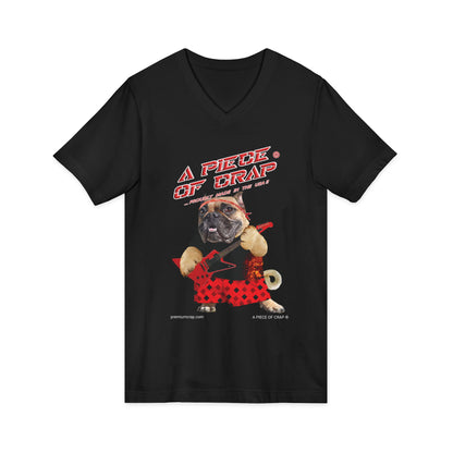 A Piece of Crap II Jersey Short Sleeve V-Neck Tee