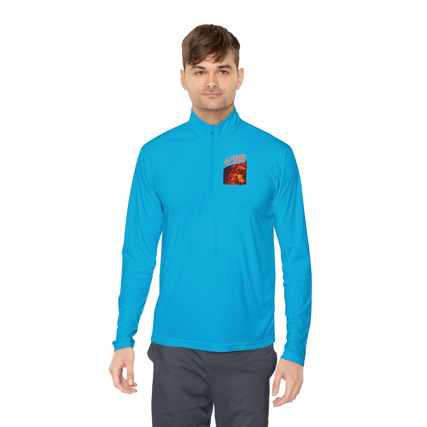 A Piece Of Crap Men's Quarter-Zip Pullover