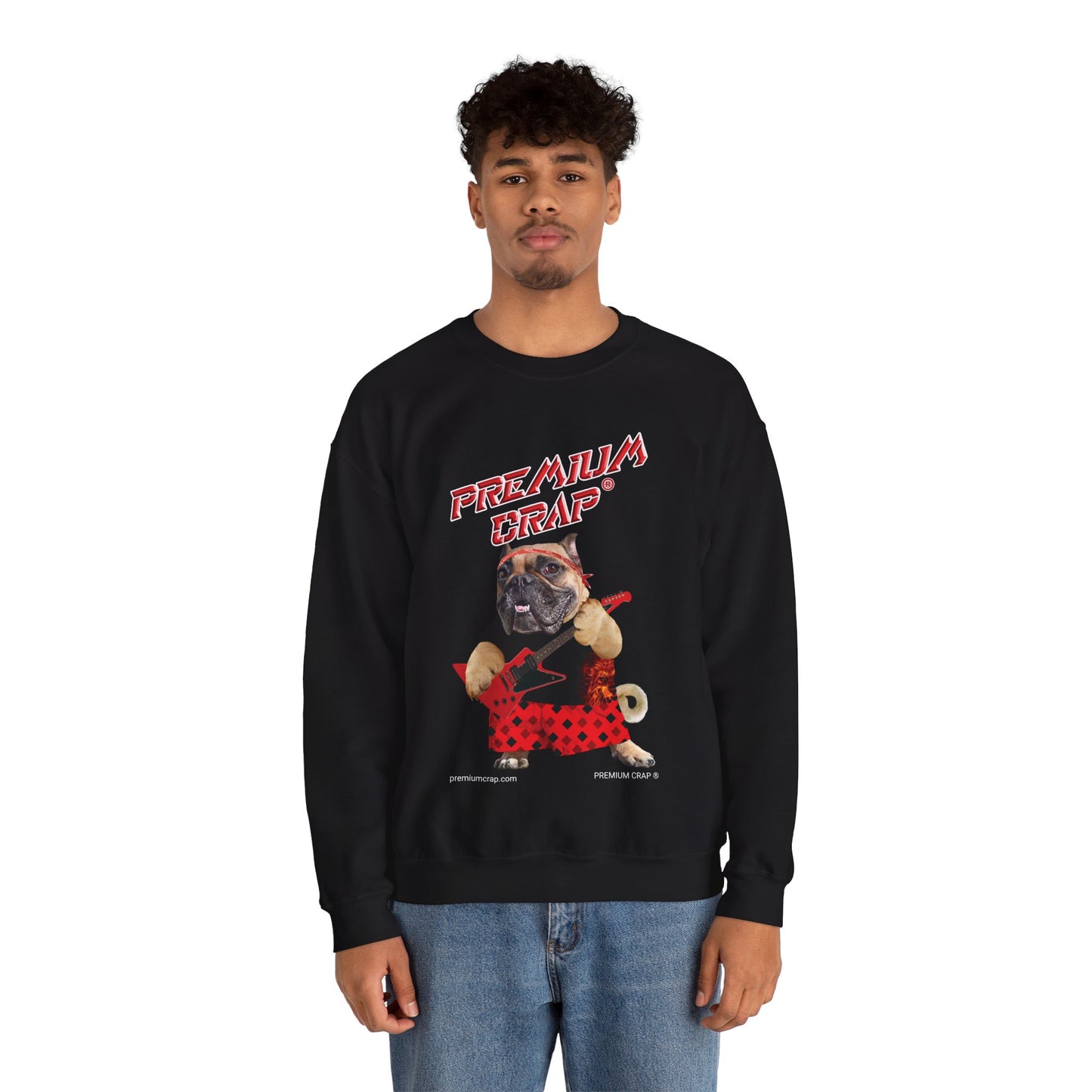 Premium Crap III Men's Heavy Blend Crewneck Sweatshirt