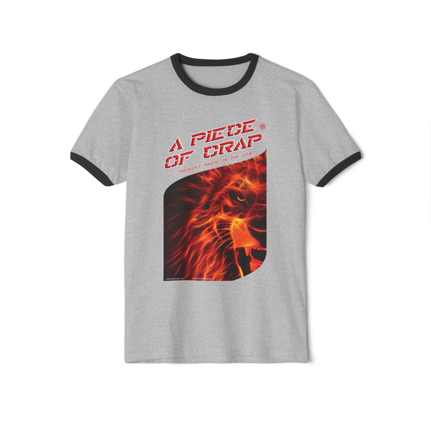 A Piece of Crap Cotton Ringer T-Shirt