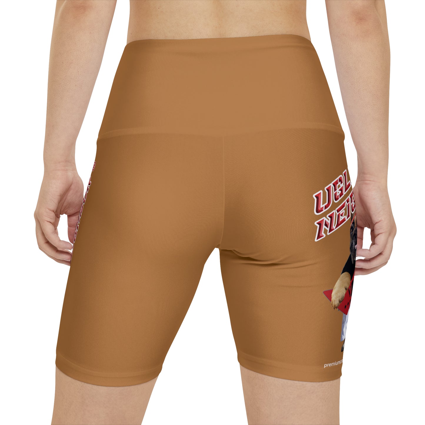 Ugly Neighbor WorkoutWit Shorts - Light Brown