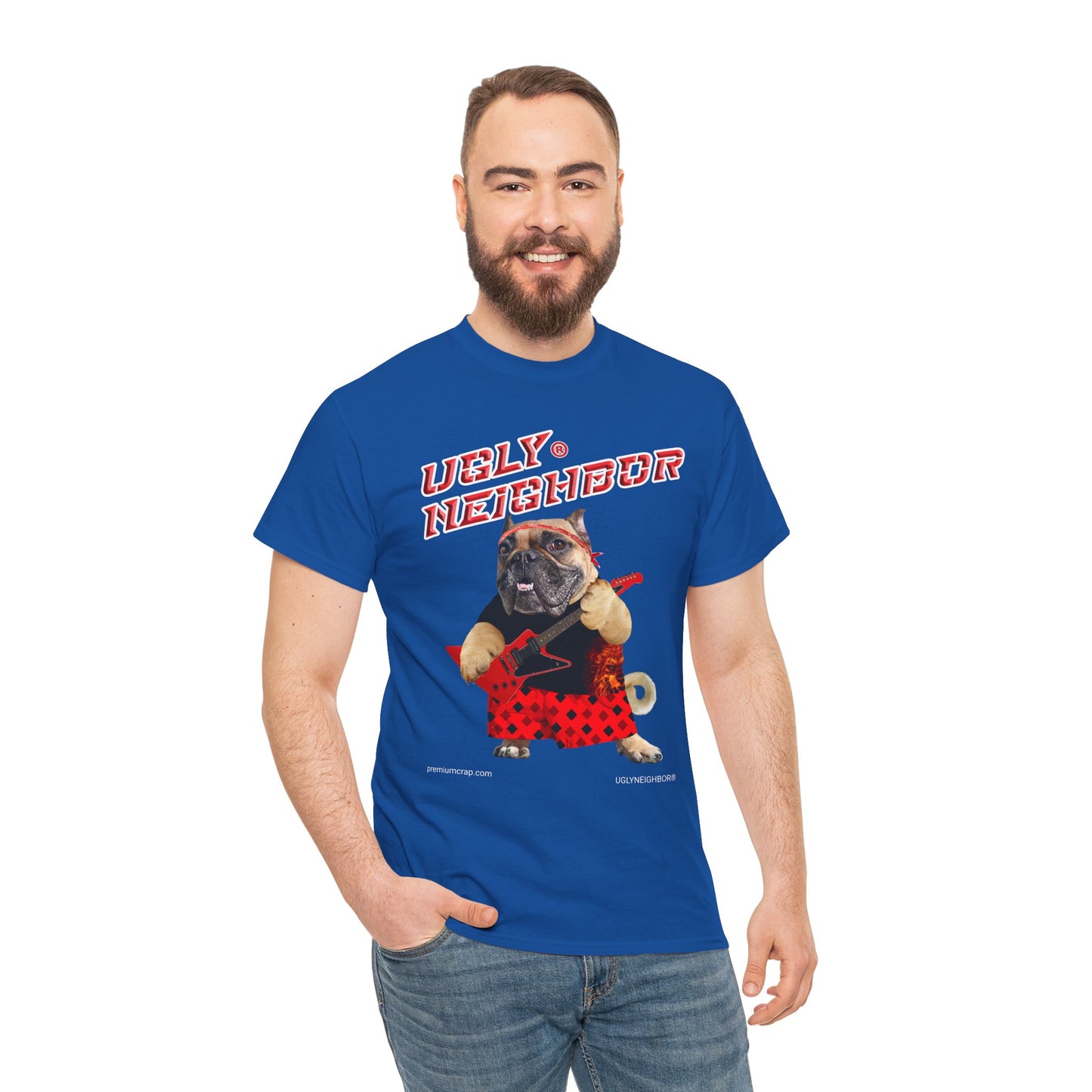 Ugly Neighbor II Men's Heavy Cotton Tee