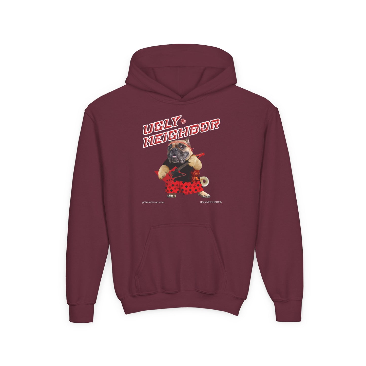 Ugly Neighbor II Youth Heavy Blend Hooded Sweatshirt