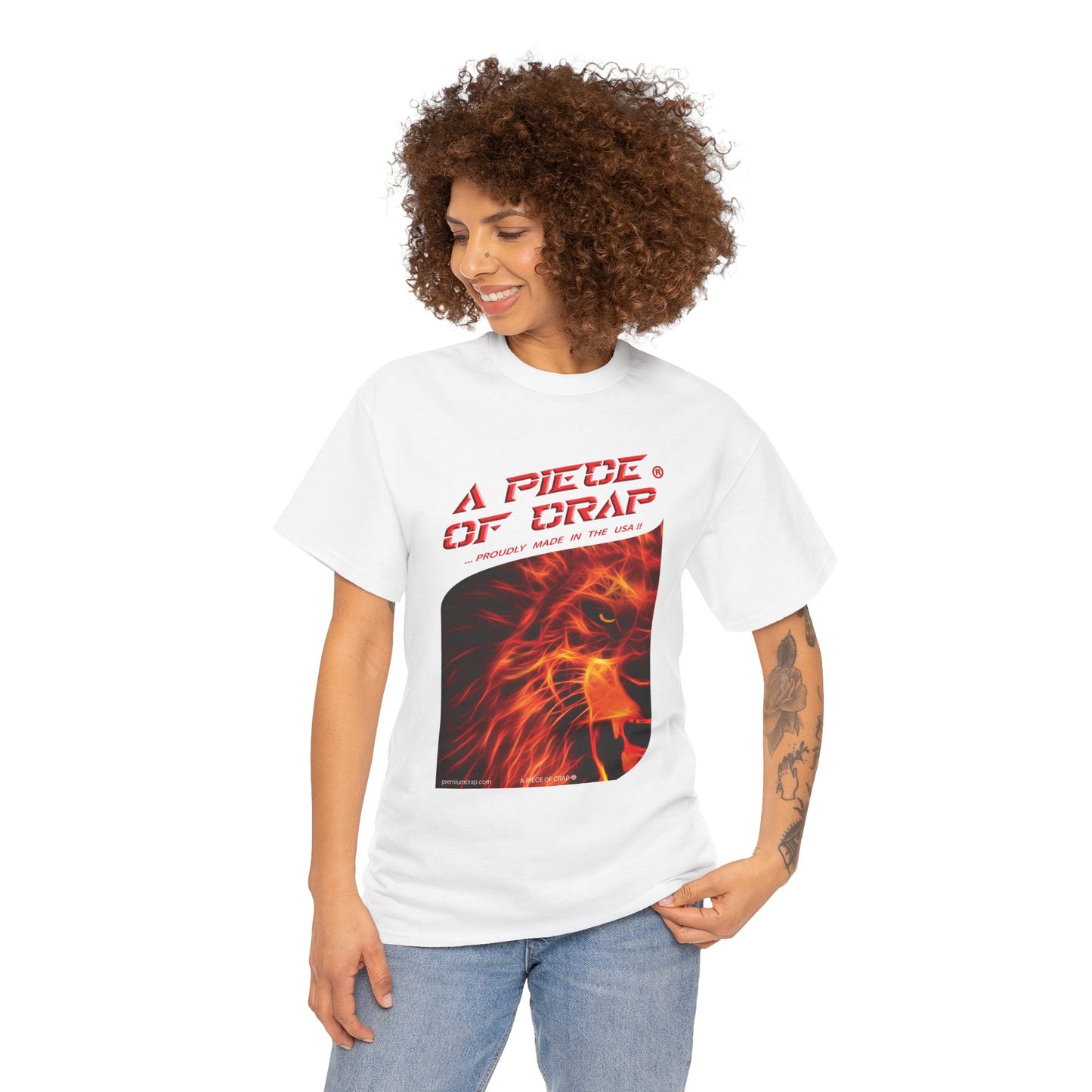 A Piece Of Crap Women's Heavy Cotton Tee