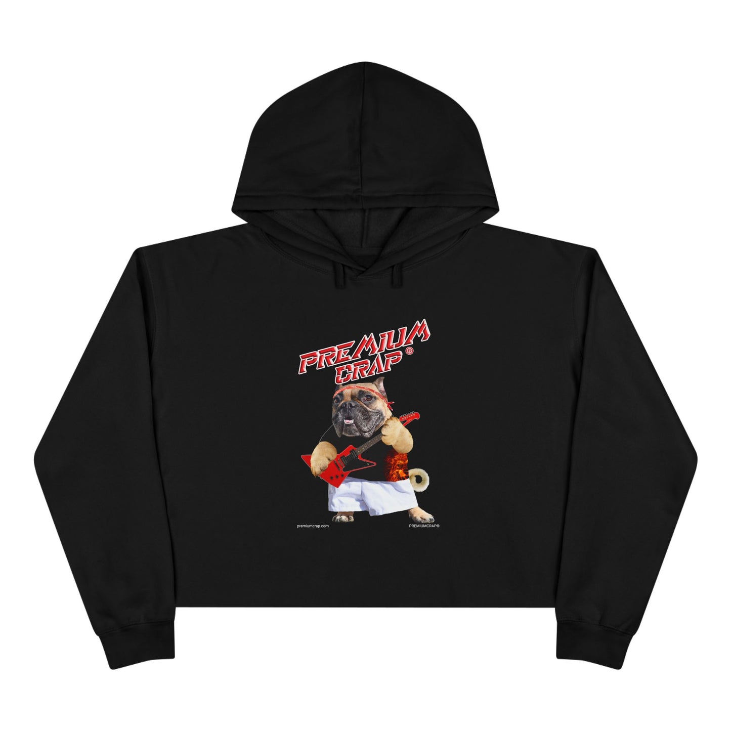 Premium Crap Cropped Hoodie