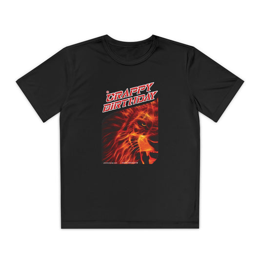 Crappy Birthday Youth Competitor Tee