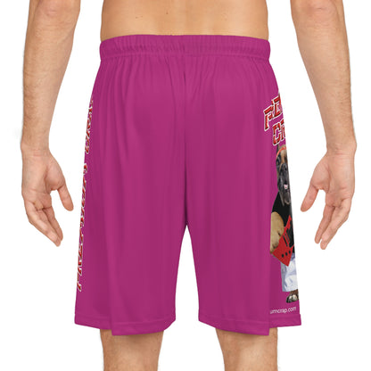 Premium Crap Basketball Shorts - Pink