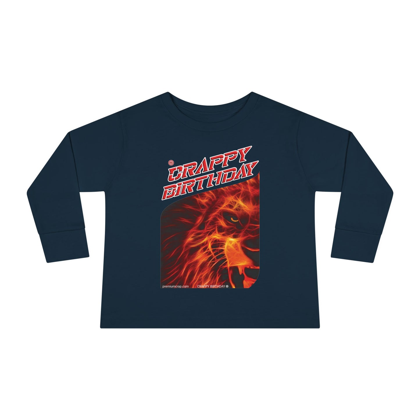 Crappy Birthday Toddler Long Sleeve Tee