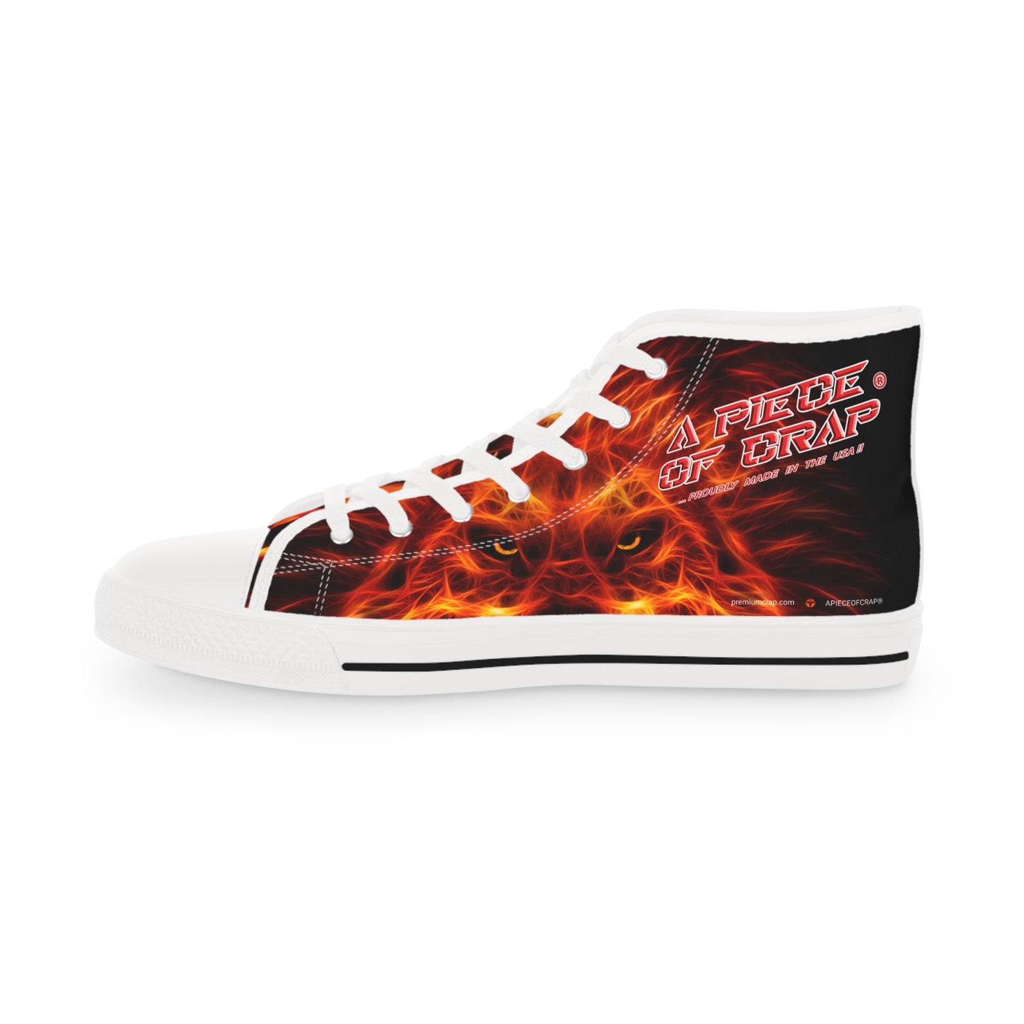 A Piece of Crap Men's High Top Sneakers