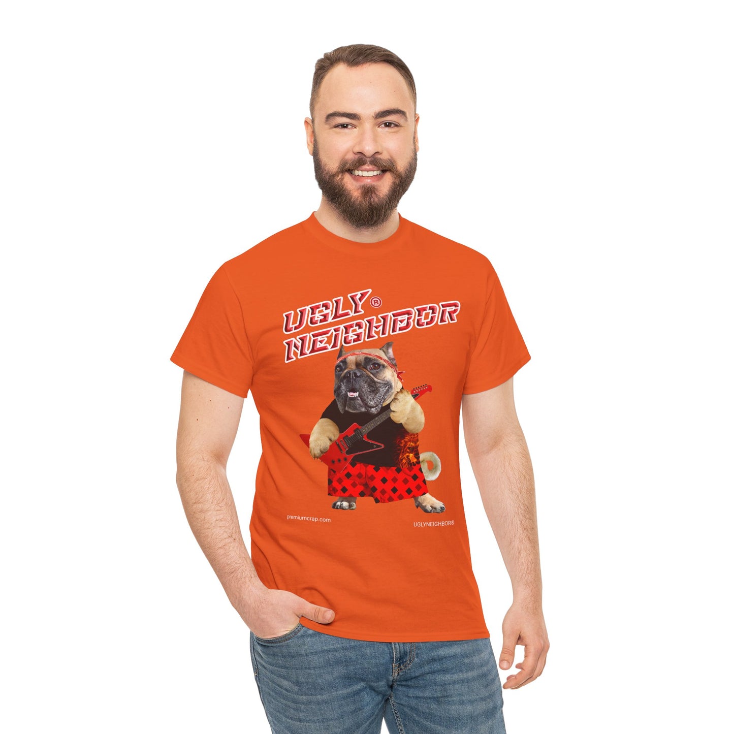 Ugly Neighbor II Men's Heavy Cotton Tee
