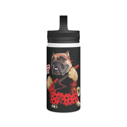 Ugly Neighbor II Stainless Steel Water Bottle, Handle Lid