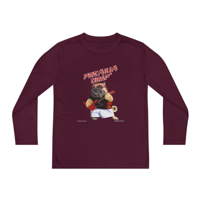 Premium Crap Youth Long Sleeve Competitor Tee