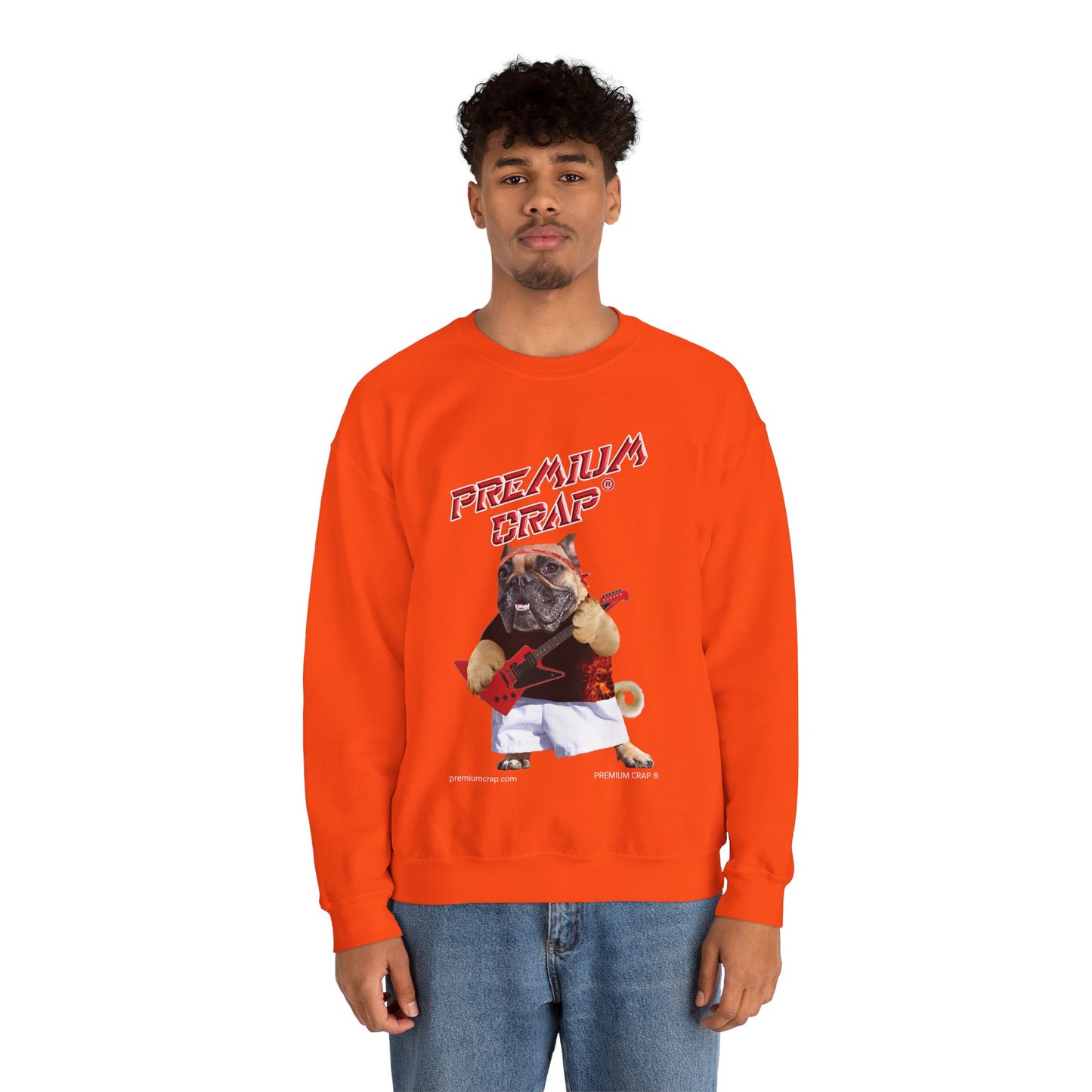 Premium Crap II Men's Heavy Blend Crewneck Sweatshirt
