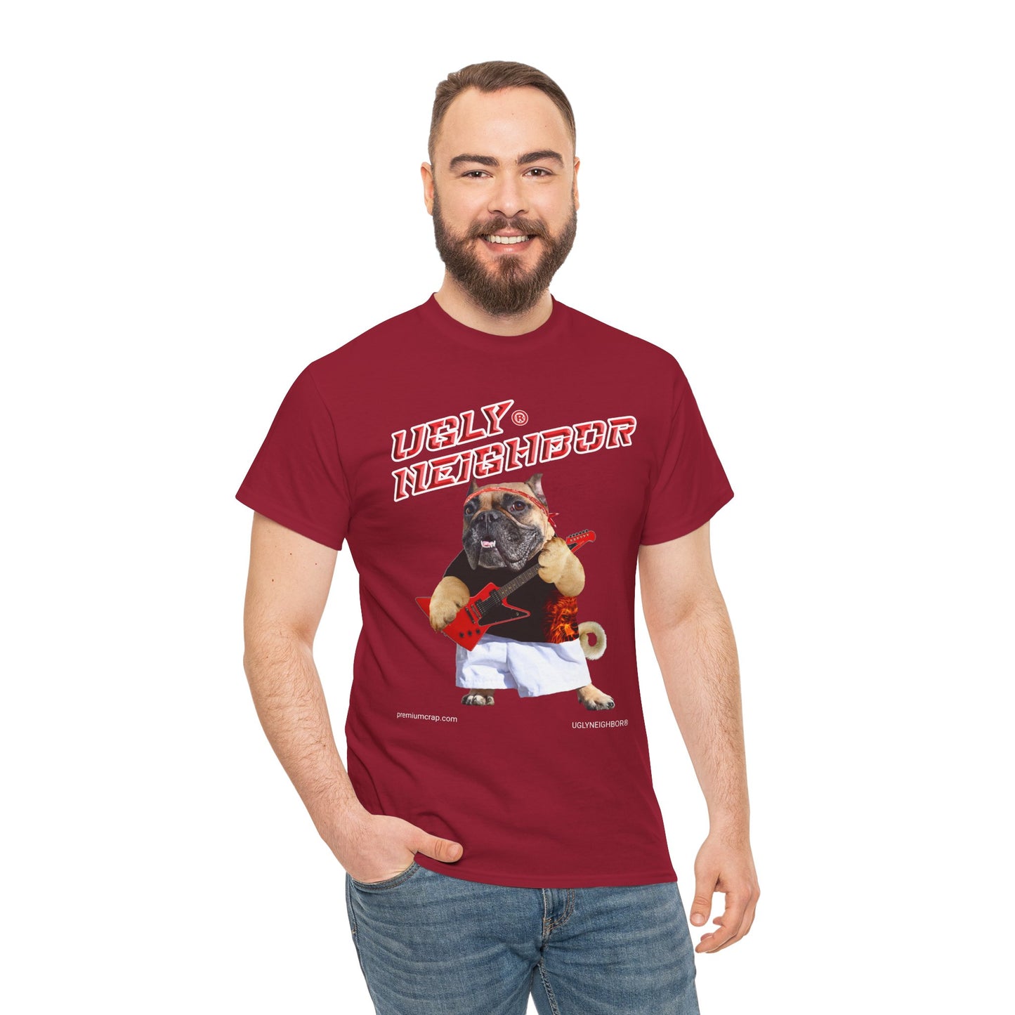 Ugly Neighbor Men's Heavy Cotton Tee
