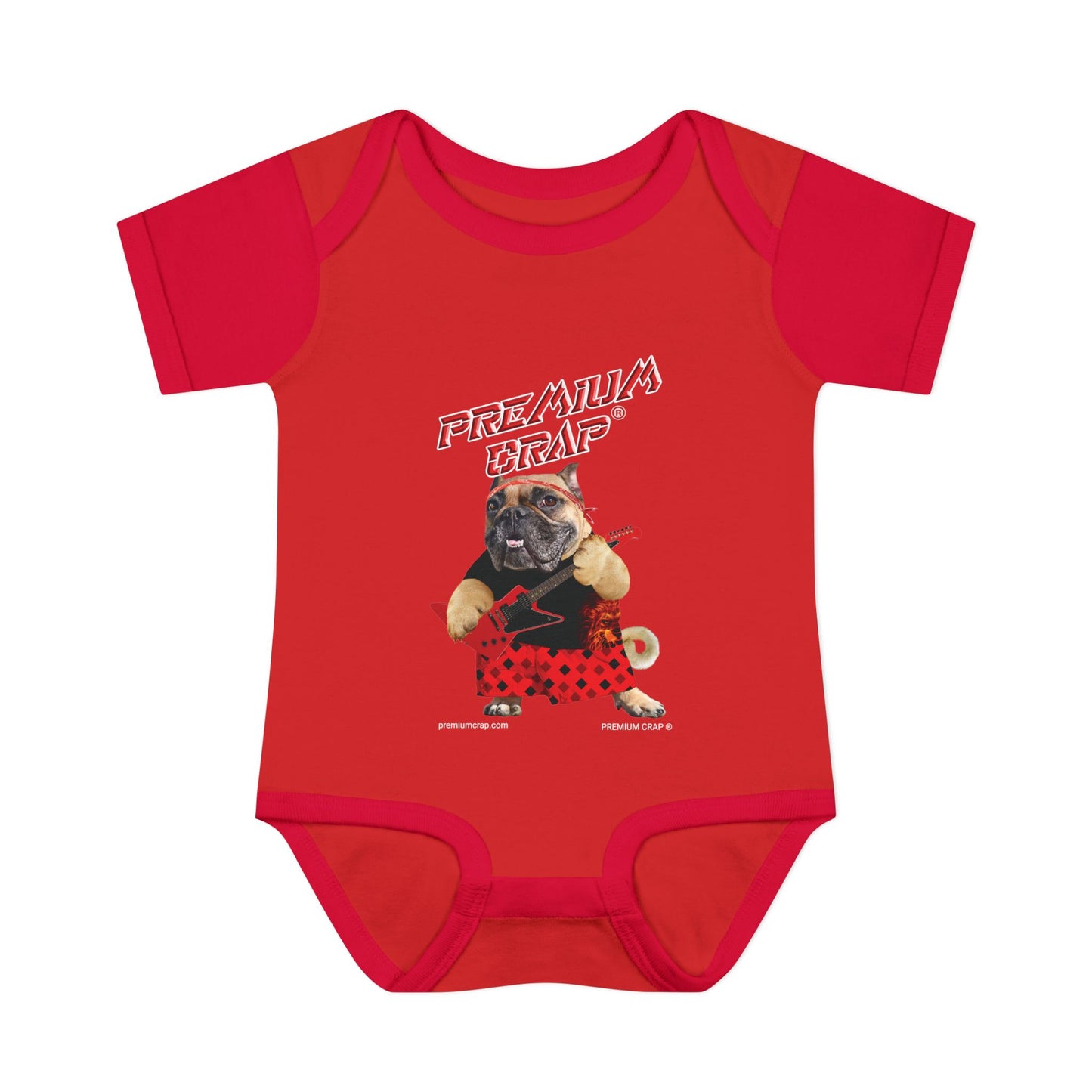 Premium Crap II Infant Baby Rib Bodysuit