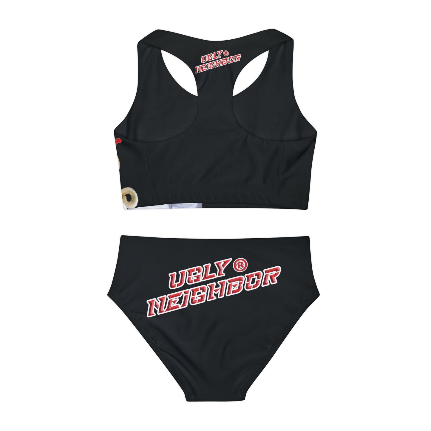 Ugly Neighbor Lassie Two Piece Swimsuit