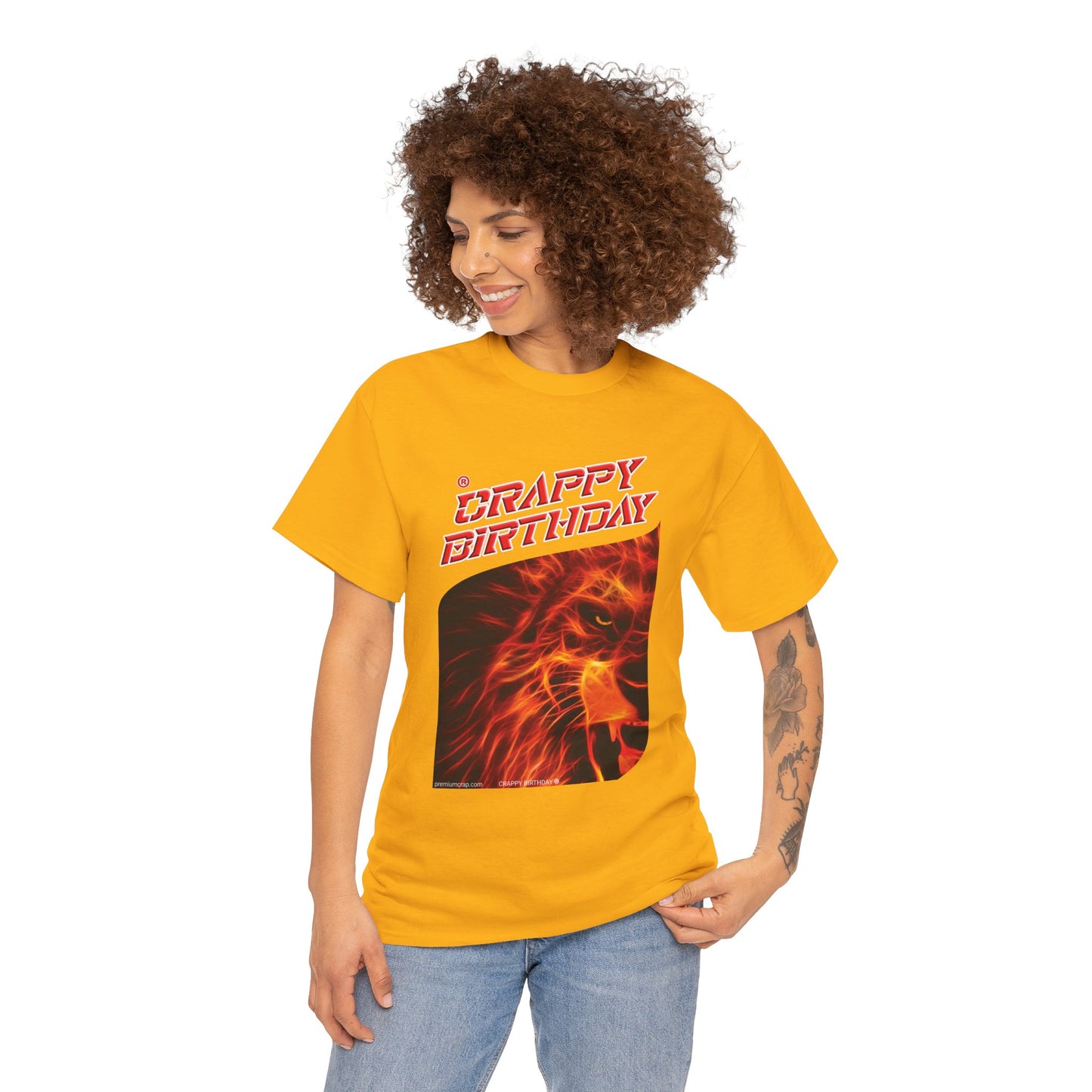 Crappy Birthday Women's Heavy Cotton Tee