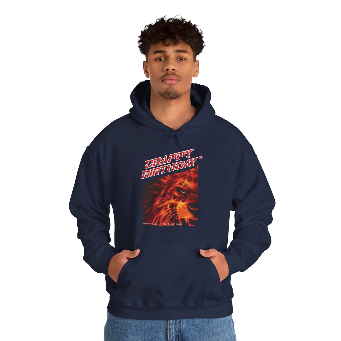Crappy Birthday Men's Heavy Blend Hooded Sweatshirt