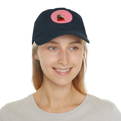 Ugly Neighbor II Dad Hat with Leather Patch (Round)